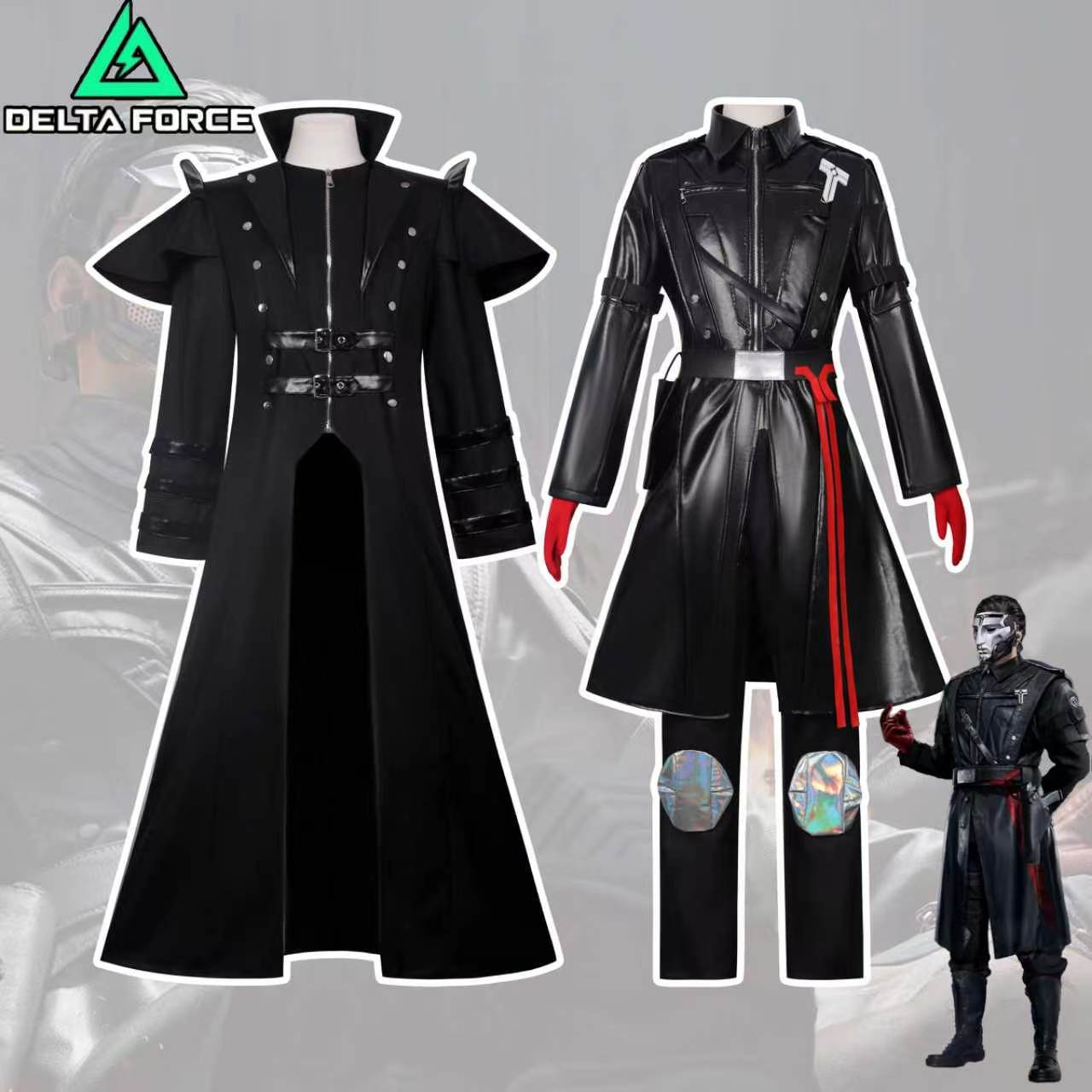 Vintage Trench Coat - زي هالوين عتيق بأسلوب القرون الوسطى