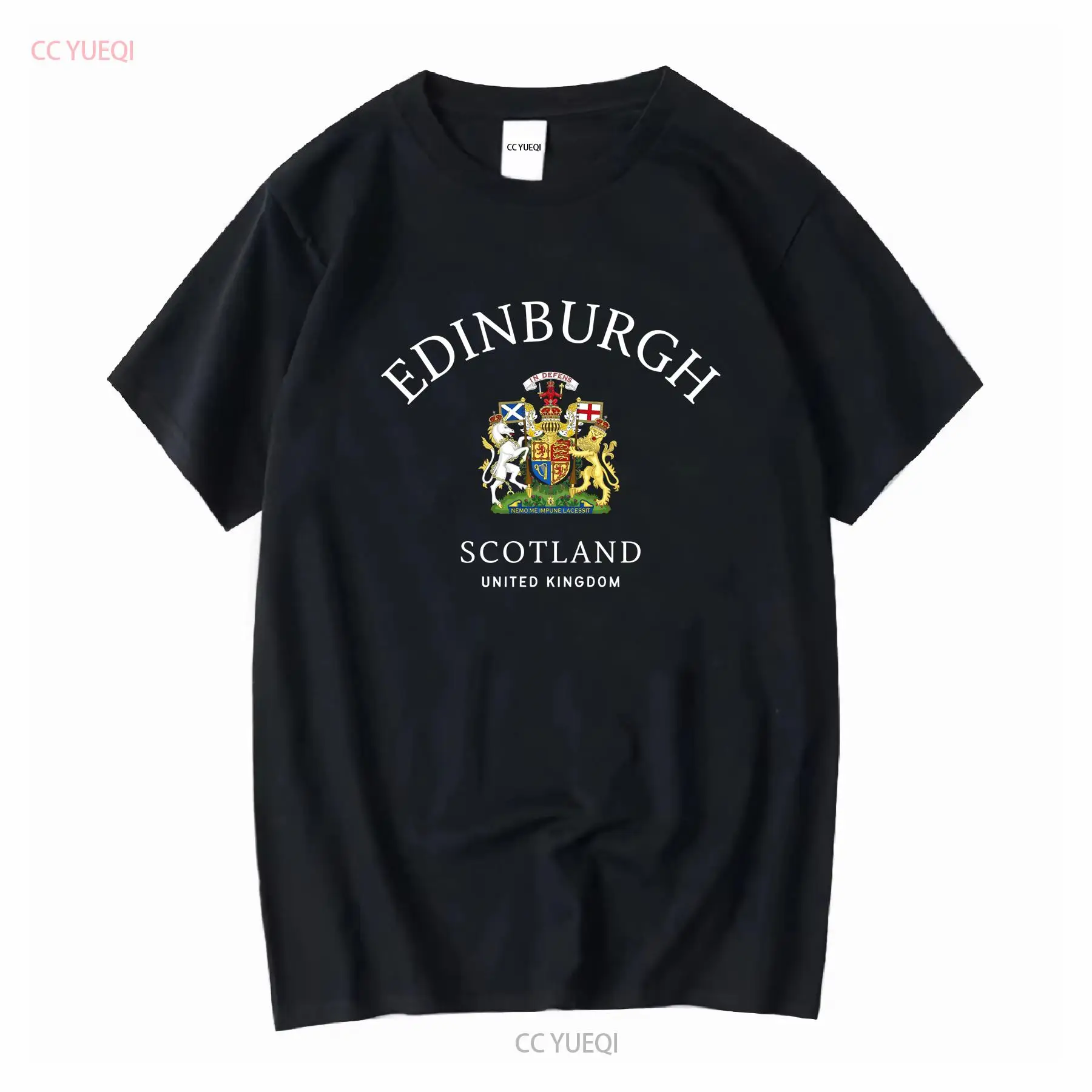 Vintage Fashion Edinburgh - تي شيرت إدنبره الاسكتلندي ناعم ومريح