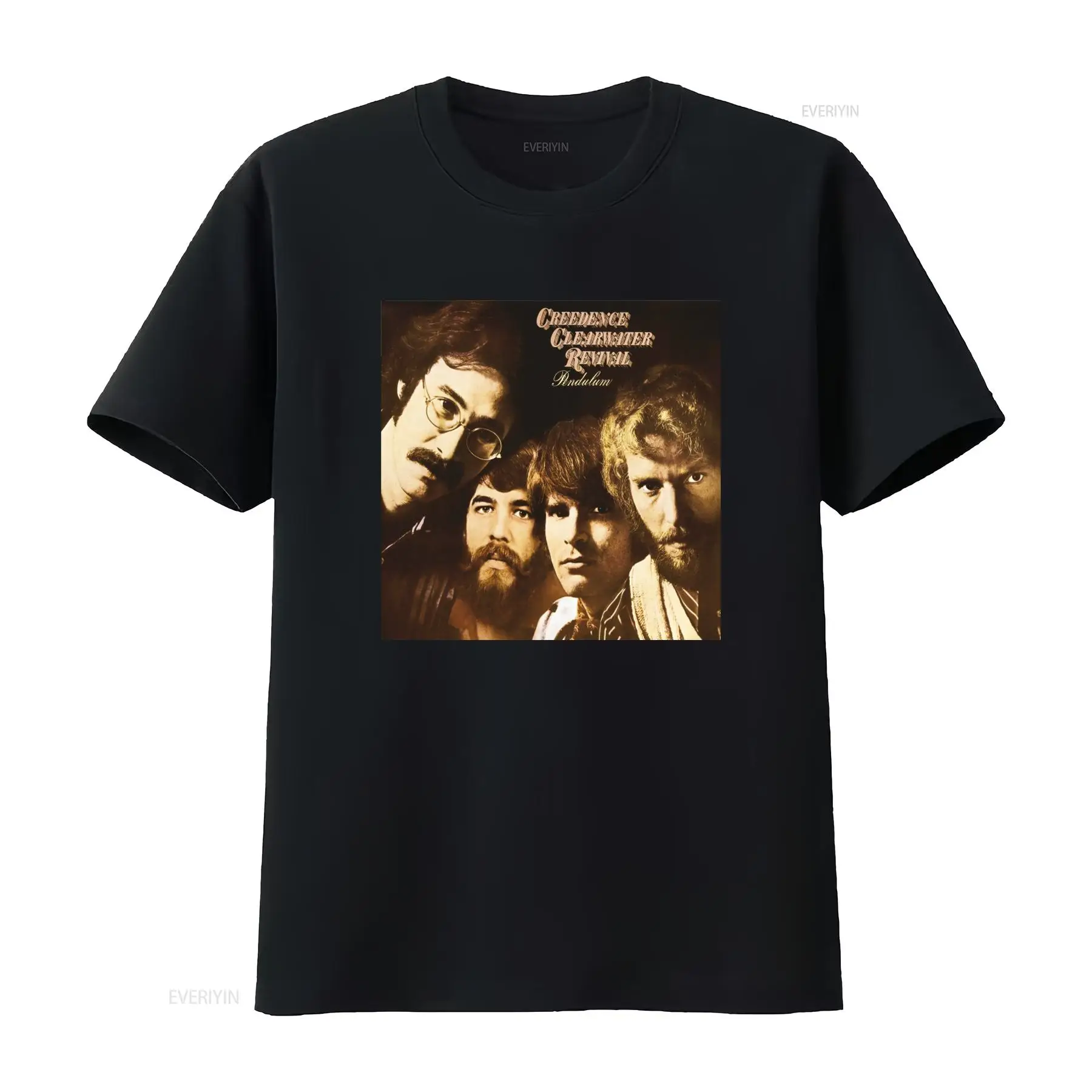 Vintage Fashion Revival - تي شيرت Creedence Clearwater Revival Pendulum