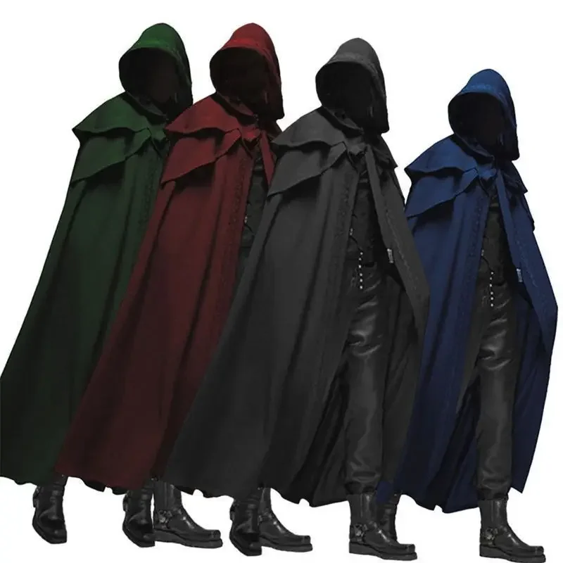 Vintage Trench Coat - زي تنكري للرجال على شكل راهب،