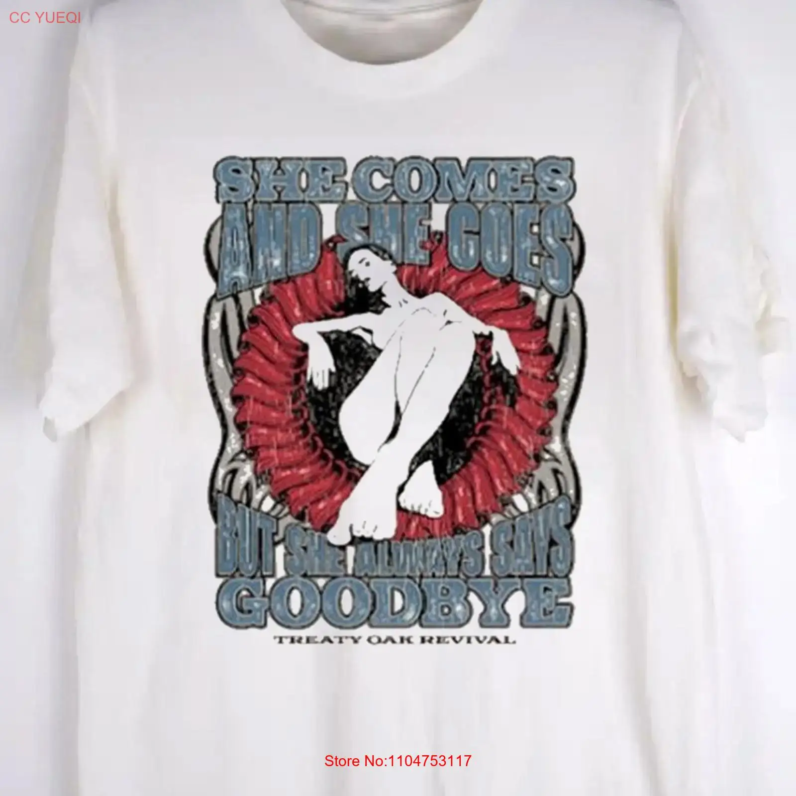 تي شيرت Oak Revival She Comes  - مراجعة Vintage Fashion Revival وسعره