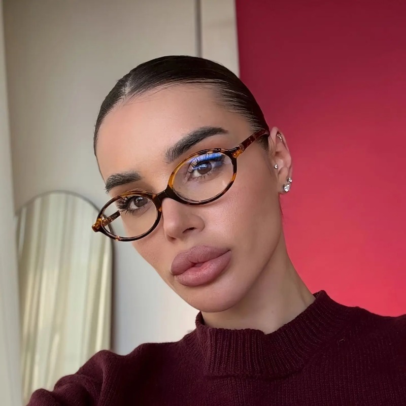 نظارات شمسية بيضاوية عتيقة الط - مراجعة Vintage Fashion Enthusiasts وسعره