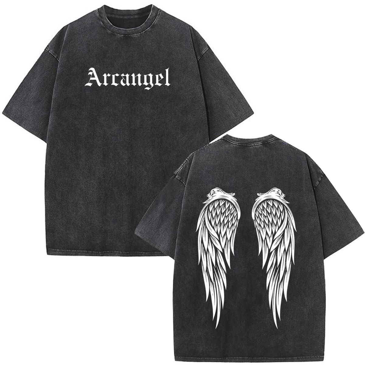 تي شيرت مطبوع بتصميم Arcangel  - مراجعة Vintage Fashion La وسعره