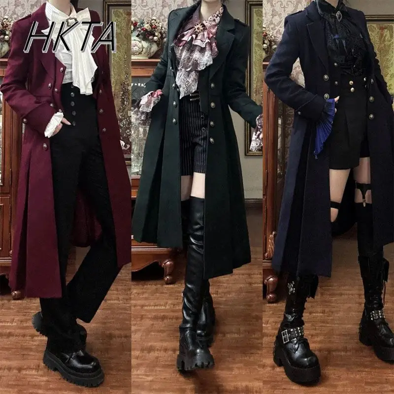 النمط البريطاني الرجعية الظلام - مراجعة Vintage Trench Coat وسعره