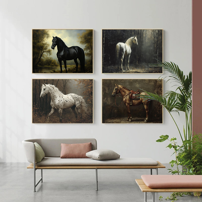 لوحة فنية جدارية قماشية بدون إ - مراجعة Vintage Fashion Wall Art وسعره