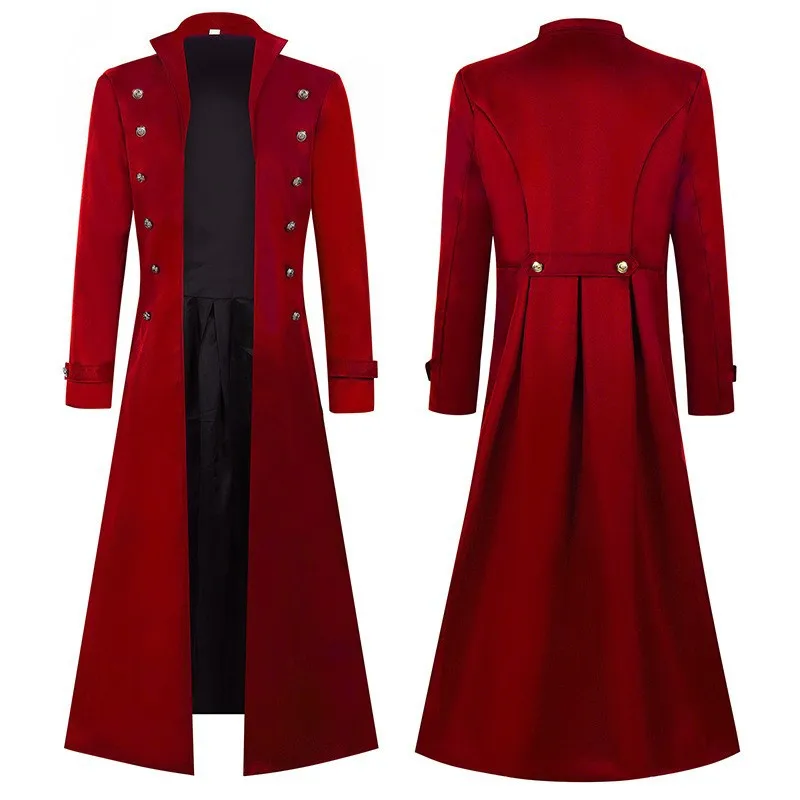 زي قرصان للرجال من العصور الوس - مراجعة Vintage Trench Coat وسعره