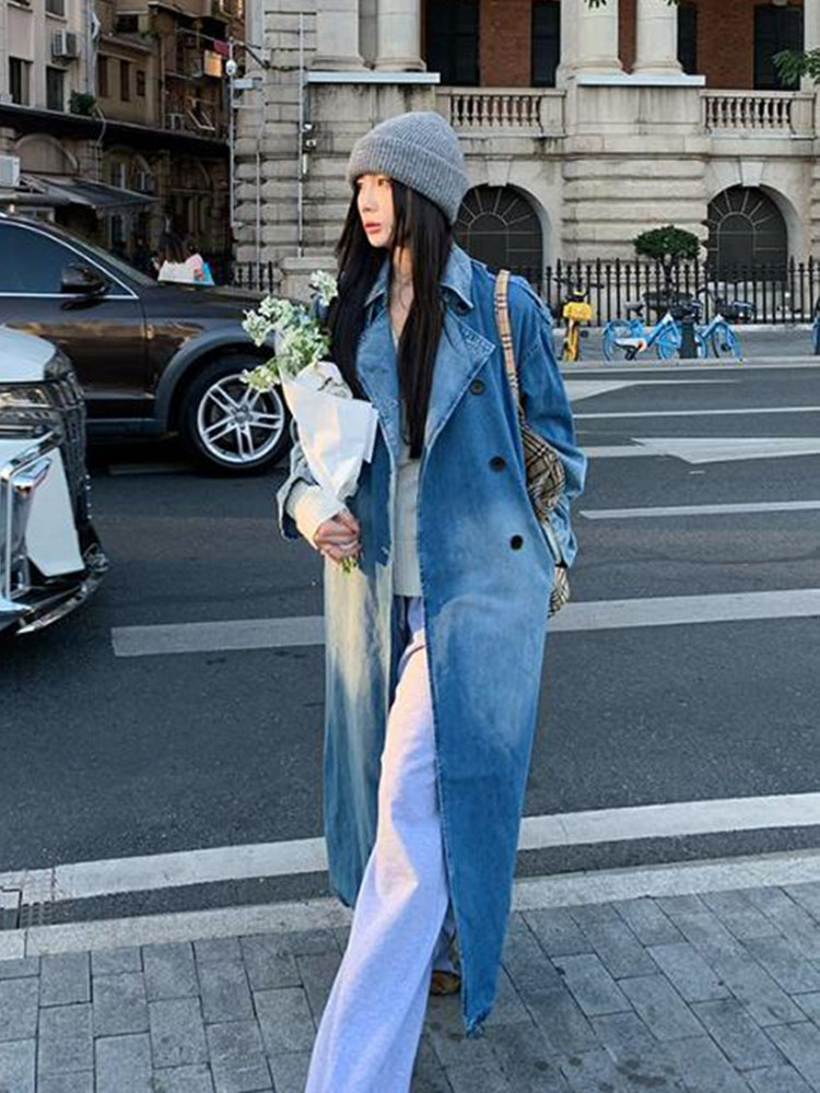 معطف واق من المطر مزدوج الصدر  - مراجعة Vintage Trench Coat وسعره
