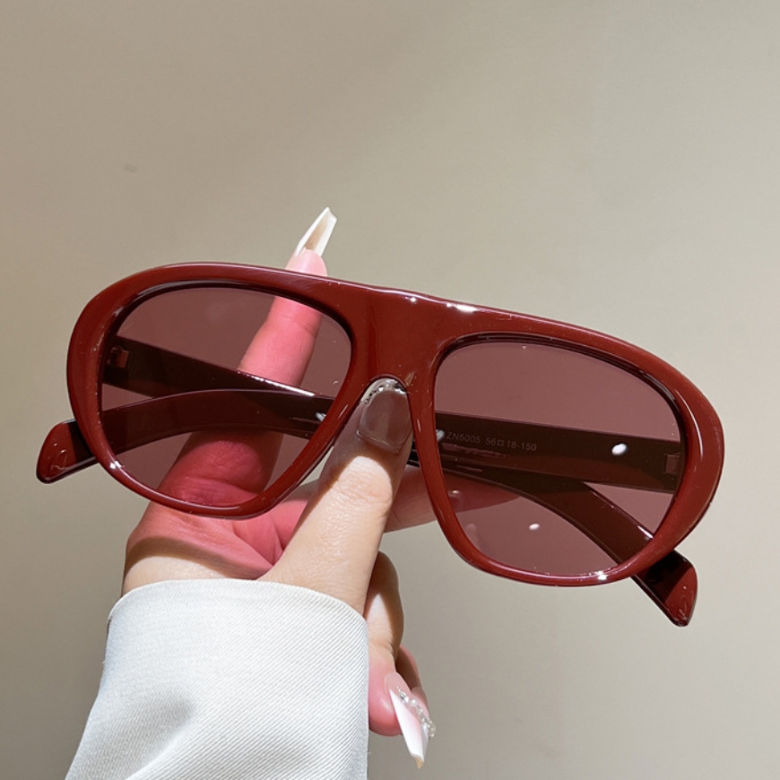 نظارات شمسية جديدة كبيرة الحجم - مراجعة Vintage Fashion Enthusiasts وسعره